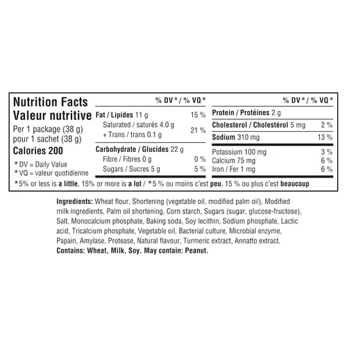 Vista 2 de Ritz Snackwich Crackers Sabor de queso (8 x 1.34 oz) 304 g/10.7 oz {Importado de Canadá}