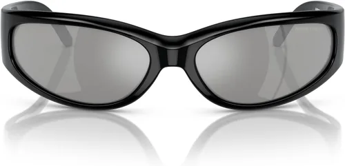 Vista 9 de ARNETTE mens An 4302 Rectangular Sunglasses Negro Gradiente Metal Azul/Azul Oscuro