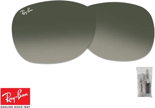 Vista 6 de Nuevo RB2132 Wayfarer lentes de repuesto para hombres para mujeres + paquete con kit de cuidado iWear de diseñador