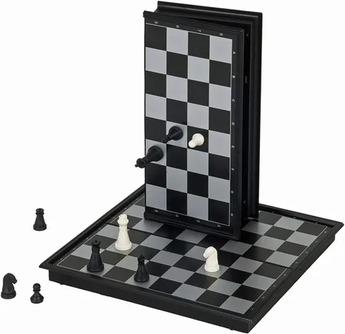 Vista 11 de Juego de damas magnéticas tamaño pequeño juego juego juego