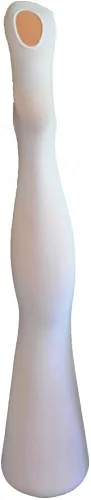 Vista 7 de Medias de nylon Capezio ultrasuaves, de danza, ajustadas, para mujer, L XL, Blanco