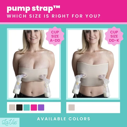 Vista 6 de Brasier de bombeo manos libres, brasier de extractor de leche para bombas de lactancia materna para mujeres, bustier de bombeo manos libres
