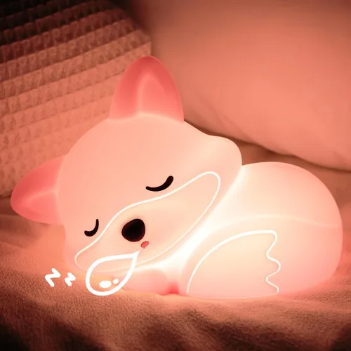Vista 14 de YuanDian Luz Nocturna de Ajolote, Regalo para Adultos, Adolescentes y Bebés. Decora el Dormitorio de los Niños con Lindas Luces Nocturnas de Ajolote