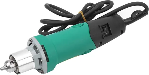 Vista 9 de Jeanoko HT2419 - Juego de amoladora eléctrica de corte de jade de grado industrial, amoladora angular inalámbrica con mandril de control