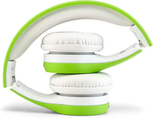 Vista 4 de Nenos - Auriculares infantiles para niños pequeños, volumen limitado.(verde)