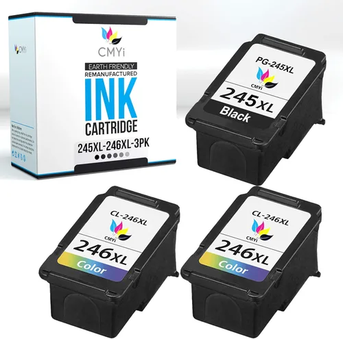 Vista 9 de Cartucho de tinta de repuesto negro 245XL para Canon PIXMA iP2820, iP2850, MG2420, MG2520, MG2522, MG2525, MG2550, MG2555, MG2900, MG2920, MG2922