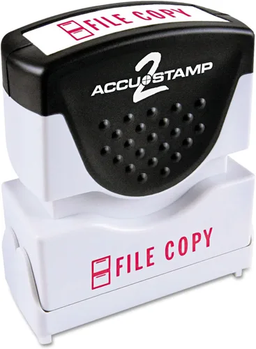 Vista 9 de ACCUSTAMP 2 035594 - Sello de obturador con copia roja Microban 1 5/8 x 1/2