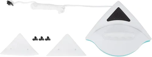 Vista 6 de Limpiaparabrisas magnético para ventana, limpiador de vidrio de doble cara, eficiente limpiador de ventanas magnético con cuerda de seguridad