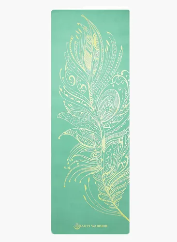 Vista 16 de Shakti Warrior Tapete de yoga TPE - Diseñado por artistas, esterillas premium ecológicas, antideslizantes, no tóxicas, ideales para yoga regular