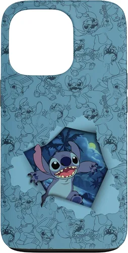 Vista 10 de Disney Lilo & Stitch - Funda para iPhone 12/12 Pro con diseño de ángel
