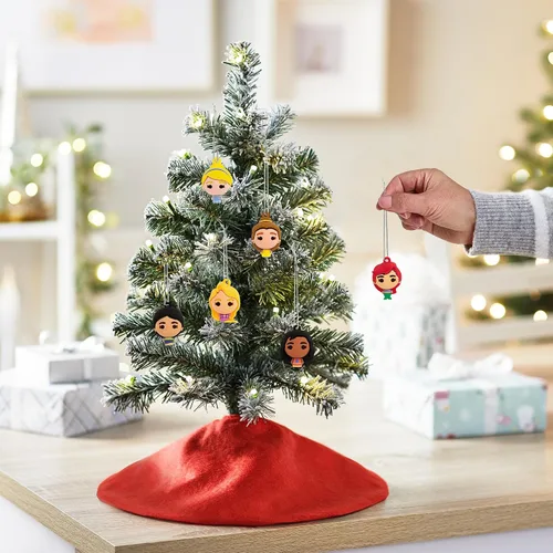 Vista 9 de Hallmark Disney Princess - Adornos de Navidad en miniatura, juego de 6