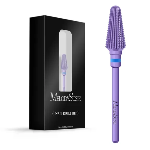 Vista 22 de MelodySusie Brocas profesionales Tornado de 3/32 pulgadas, brocas multifunción de carburo de tungsteno, adecuadas para manicura, pedicura, cutícula