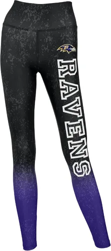 Vista 110 de Zubaz NFL Mallas para mujer de longitud completa de cintura alta básica 1.0