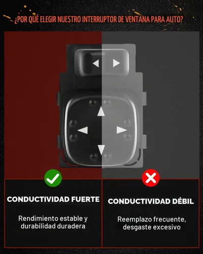 Vista 6 de Interruptor de espejo eléctrico de repuesto para 1500 2500 2000-2002 para Chevy Silverado 1500 1500HD 2500 2500HD 3500 para Suburban 1500 2500