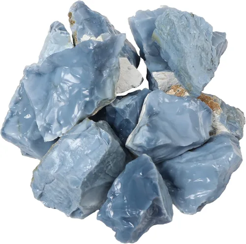 Vista 17 de GEMHUB Piedras de cristal crudas naturales a granel de 1 libra para cortar cabbing lapidario y pulir