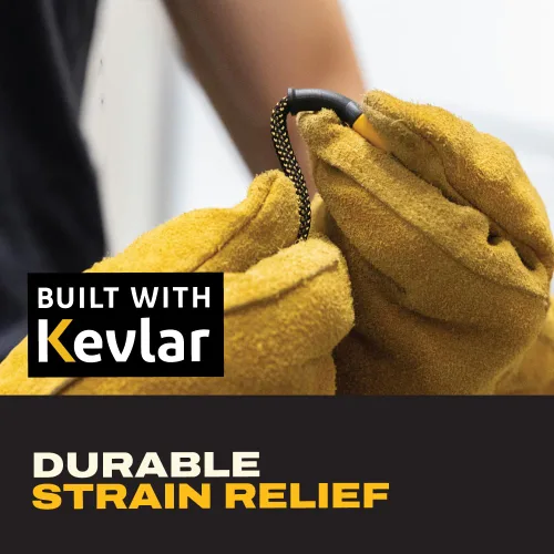 Vista 13 de DEWALT Divisor inteligente USB-C a USB-C de 100 W - Transferencia de datos y carga rápida, salida de 1 a 3, reforzado con Kevlar, 6 pies de servicio