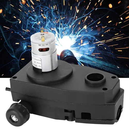 Vista 5 de Alimentador de alambre de soldador, DC 24V 10W Mig Soldador Roll Motor de alimentación de alambre 0.8/1.0 (mm) Máquina alimentadora de alambre