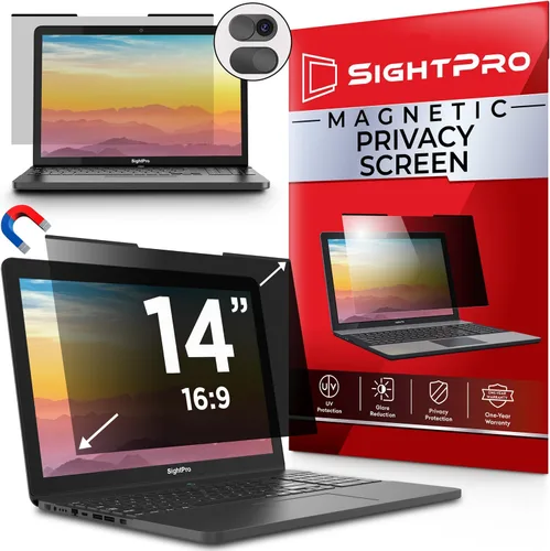 Vista 9 de SightPro Protector de Pantalla Magnético de Privacidad para MacBook Pro de 13 Pulgadas (2016, 2017, 2018, 2019, 2020, 2021, 2022, M1, M2) Filtro