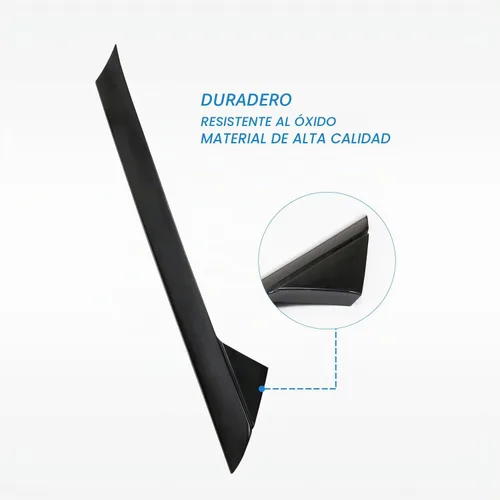 Vista 5 de Moldura del Panel del Pilar Exterior del Parabrisas Delantero Izquierdo (Lado del Conductor) de Repuesto para Ford Explorer 2011-2019 de 4 Puertas