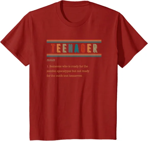 Vista 30 de Camiseta divertida de regalo de cumpleaños para niñas y niños y adolescentes, Negro, S