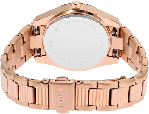 Vista 3 de Fossil Scarlette - Reloj de cuarzo de acero inoxidable para mujer