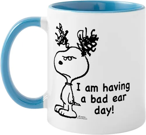 Vista 15 de CafePress Springtime Snoopy - Taza de café de cerámica, taza de té, 11 onzas