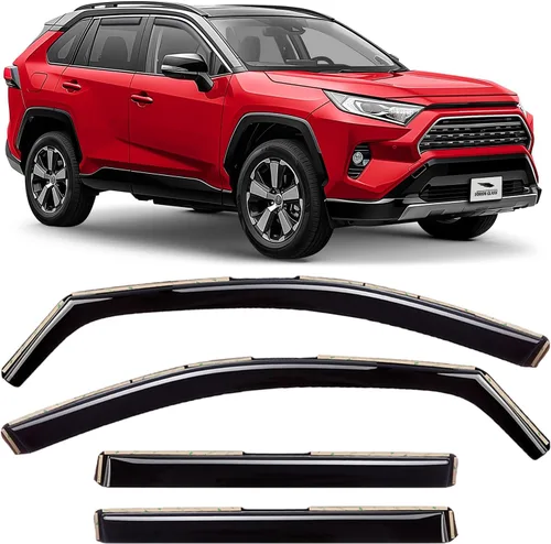 Vista 43 de Voron Glass in-Channel Rain Guards for Chevy Equinox 2018-2024 Para Equinox 18-24