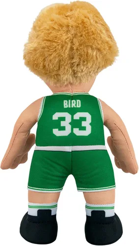 Vista 8 de Boston Celtics - Figura de peluche de Larry Bird de 10 pulgadas, una leyenda para jugar o exhibir