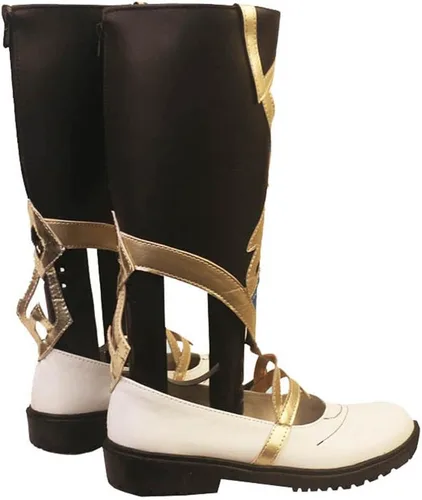 Vista 3 de Genshin Impact Kaveh Zapatos Botas Cosplay Disfraz Personalizable Tamaño 0711084