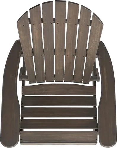 Vista 8 de Christopher Knight Home Hanlee - Sillas plegables Adirondack de madera, juego de 2 piezas, acabado gris
