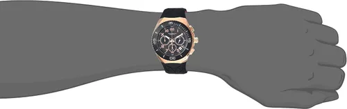 Vista 2 de Technomarine Reloj casual de cuarzo 'Manta' para hombre de acero inoxidable y silicona