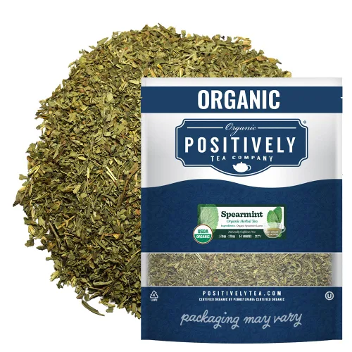 Vista 98 de Bolsas de hojas sueltas para té. Orgánicas por USDA. Positively Tea LLC.