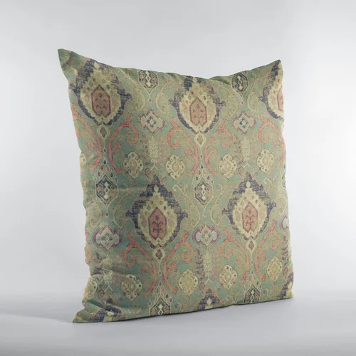 Vista 3 de Plutus Brands Plutus Nile Romero - Almohada tejida de lujo x 18 pulgadas, doble cara 18 x 18 pulgadas, color verde