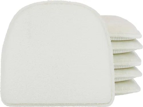 Vista 41 de Klear Vu Raindrop The Gripper - Cojines antideslizantes para silla, suaves y cómodos, almohadillas para asiento, almohadón para cocina, comedor u