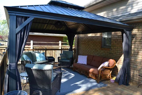 Vista 30 de Purple leaf - Gazebo para exteriores.