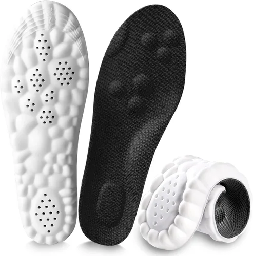 Vista 49 de Plantillas 4D Cloud para mujeres y niños, plantillas de soporte de arco, plantillas de espuma viscoelástica, plantillas de zapatos deportivos
