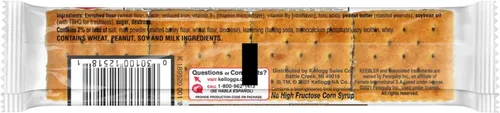 Vista 7 de Keebler Toast & Peanut Butter Sandwich Crackers Snack Pack, 1.8 onzas (paquete de 12)