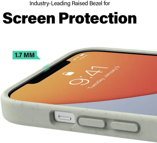 Vista 7 de Incipio Organicore - Funda compatible con iPhone 12 Pro Max, eucalipto