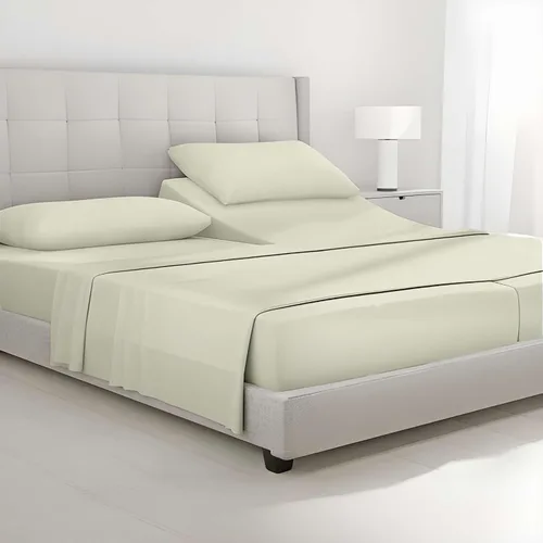 Vista 12 de Giza Sheets Twin – Sábanas de 100% algodón egipcio Giza – Sábanas para colchón de hasta 18 pulgadas de profundidad – 4 piezas de sábanas de algodón