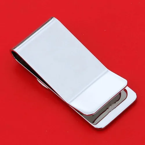 Vista 3 de US 2009 D.C. & U.S. Territories American Samoa Quarter BU Uncirculated Coin Solid Brass Silver Tone Money Clip New - High Quality