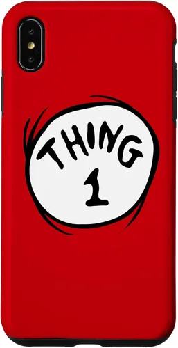Vista 11 de Dr. Seuss Funda con emblema Thing 1 para iPhone 17