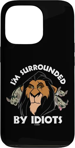 Vista 10 de Funda para iPhone 16 Disney The Lion King Scar I'm Surrounded By Idiots