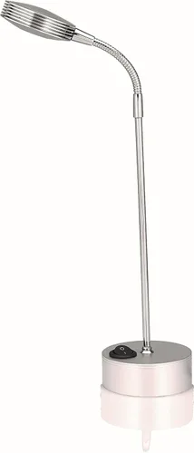 Vista 2 de V-Light Lámpara de escritorio, lámpara de mesa, luz LED, eficiencia energética con brazo de cuello de cisne ajustable, luz de lectura, lámpara