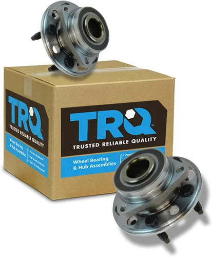 Vista 99 de TRQ Juego de 2 rodamientos de rueda delantera y conjunto de cubo compatible con Tesla 3 2020 Y 2018-2019 para Tesla 3 2020 Tesla Y AWD 2018-2019