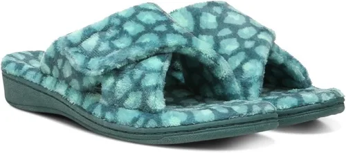 Vista 14 de Vionic Sandalias de descanso Tropez para mujer con hebilla ajustable y soporte de arco ortopédico oculto Negro Premium