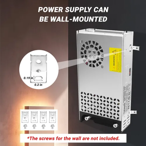 Vista 6 de Convertidor de nueva versión, convertidor de 110 V CA a 12 V CC, fuente de alimentación de 12 V, 360 W, 30 A, transformador de interruptor de CC