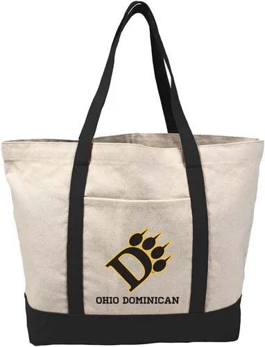 Vista 203 de Campus Lab Bolsa de lona con logotipo primario colegiado con bolsillo externo, bolsa de hombro reutilizable para ir de compras, playa Águilas A&m