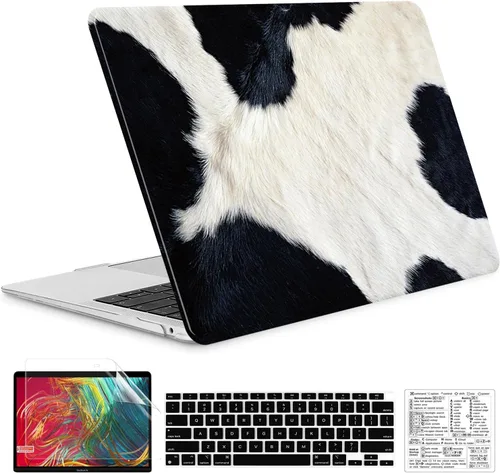 Vista 16 de Funda compatible con MacBook Air de 13 pulgadas 2022, 2021-2018 A2337 M1 A1932 A2179, carcasa de plástico duro duradero, cubierta de teclado