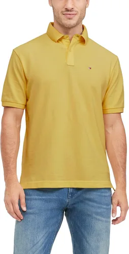 Vista 10 de Tommy Hilfiger - Camisa polo de manga corta para hombre, en ajuste clásico, de algodón piqué Violeta africana