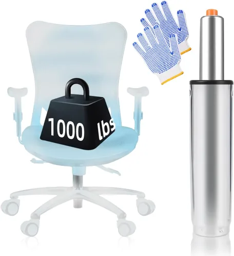 Vista 7 de PROFECTUS Repuesto de cilindro de gas para silla de oficina, pistón resistente clase 4, altura ajustable de 5.5 pulgadas, ajuste universal